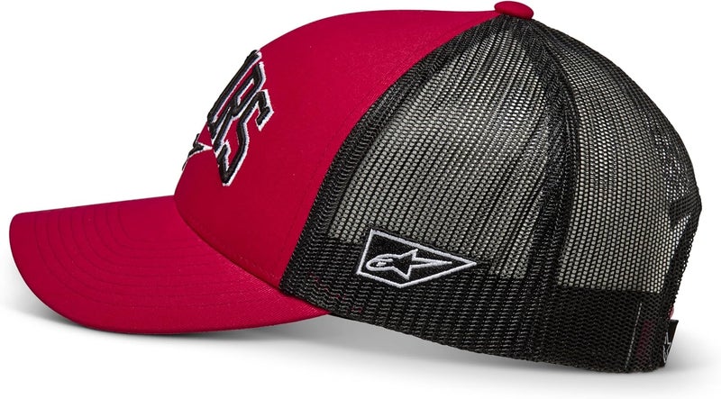 Alpinestars Dunker Trucker Hat - Red/Black - Image 3
