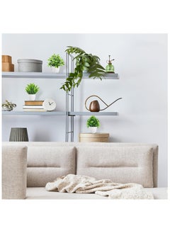 NNEWVANTE 4 Pack Mini Fake Plants Artificial Potted Eucalyptus Faux Plants for Home Office Farmhouse Bathroom Table Shelf Decor Indoor  - Image 3