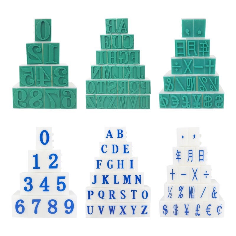 Asian Signal Code Printing Digital Printing Combination Printing 0~9 Digital Chapter S1/S2/S3/S4/S5/S6 Letter Printing Symbol Printing - Image 3
