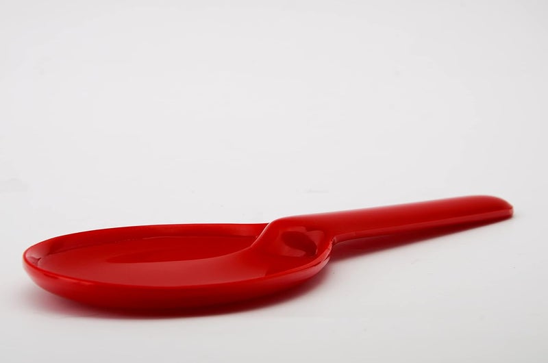 Neena Crockeries Rice Serving SpoonPalta Yellow and Red Set of 2  - Image 4