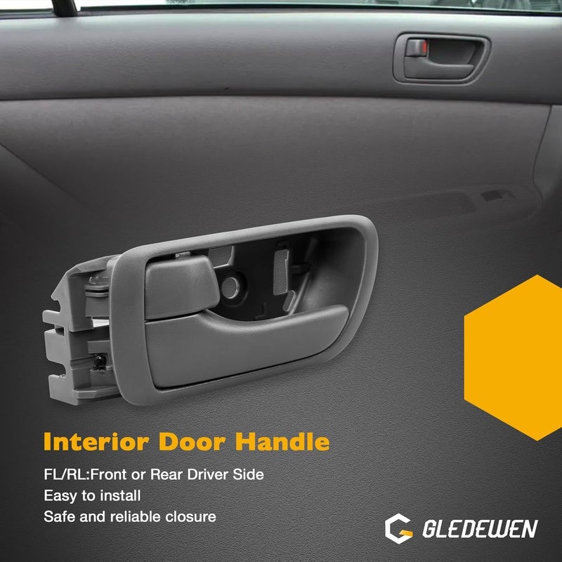 Gledewen Grey Interior Door Handle for Toyota Camry - Image 5