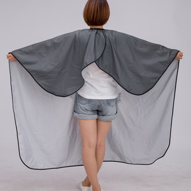 Salon Apron For Cutting And Hair Dye Reusable Protective Cloth Fabric 160X140X1CM 1Pack - Image 5