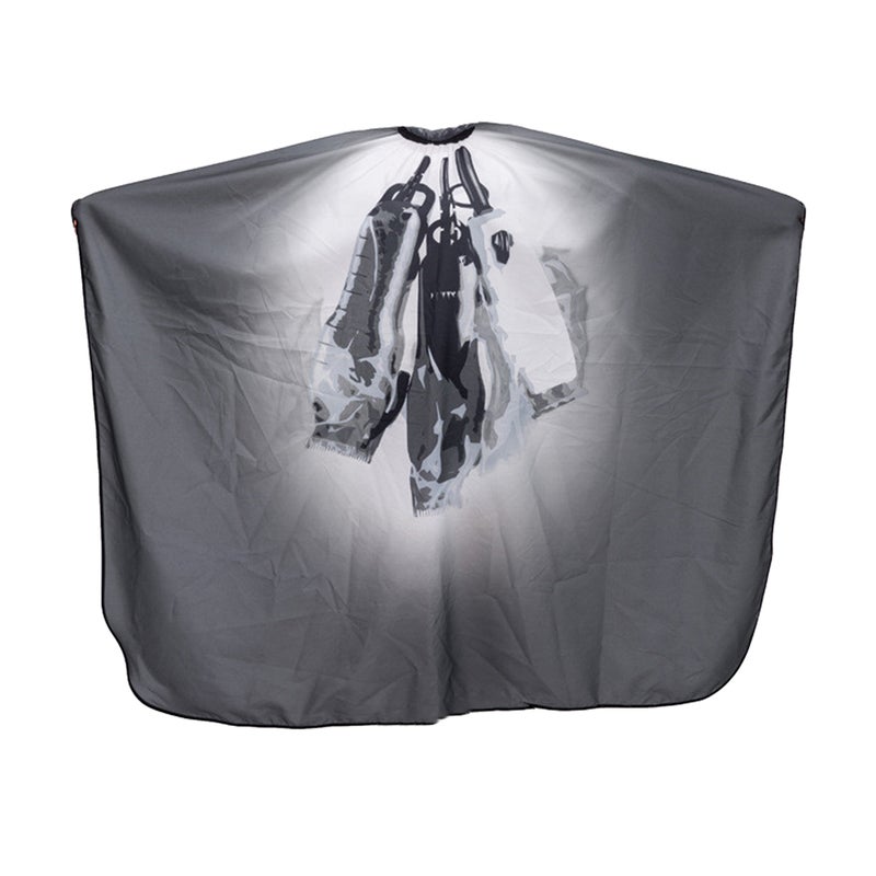 Salon Apron For Cutting And Hair Dye Reusable Protective Cloth Fabric 160X140X1CM 1Pack - Image 1