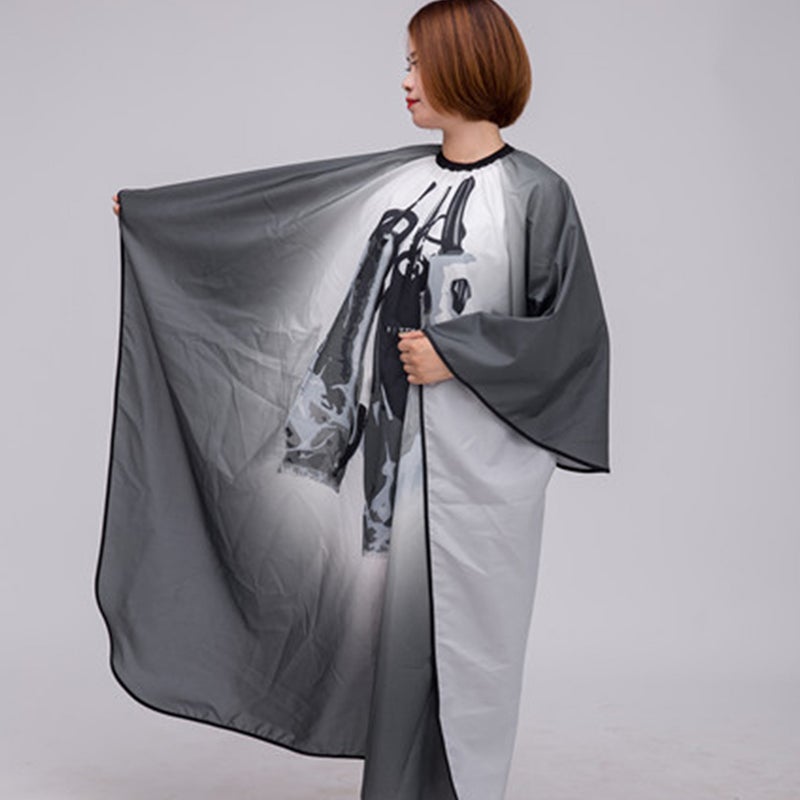 Salon Apron For Cutting And Hair Dye Reusable Protective Cloth Fabric 160X140X1CM 1Pack - Image 3
