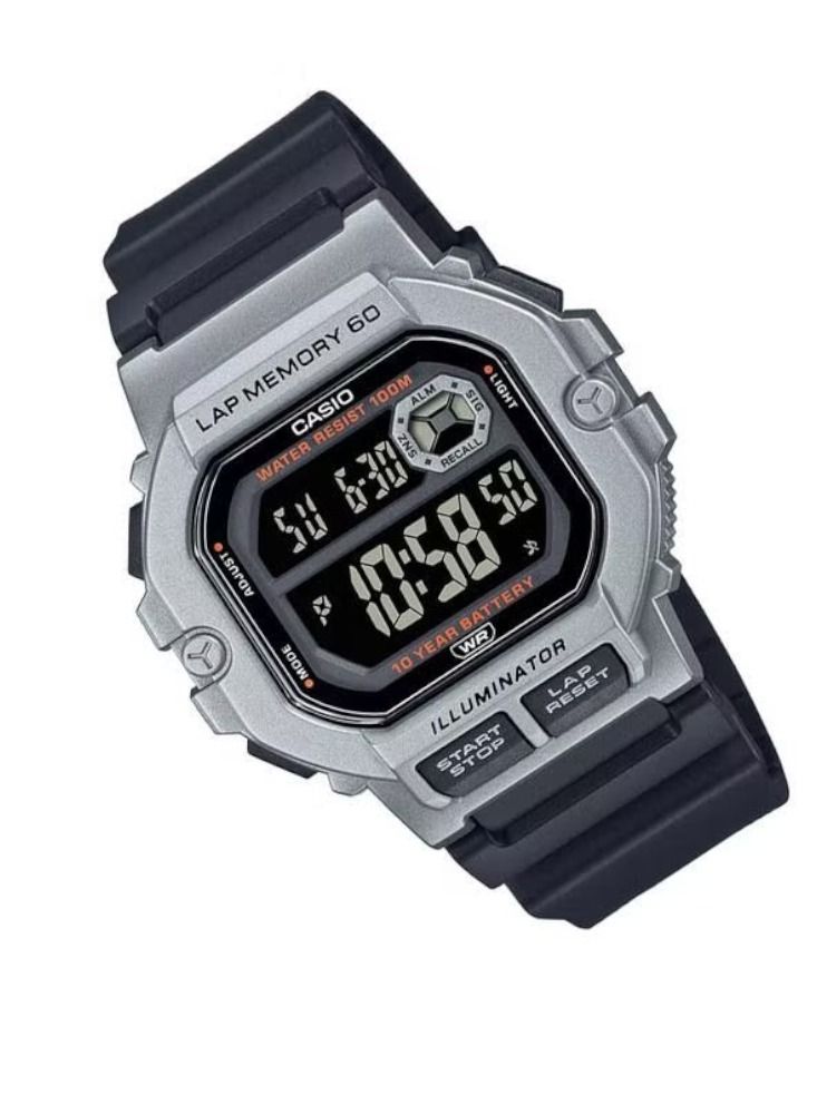 Casio Men Watch Sports Gear Digital Blacki Dial Resin Band WS-1400H-1BVDF - Image 2