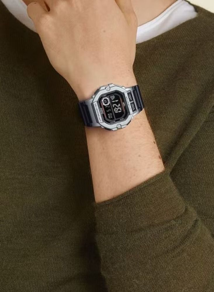 Casio Men Watch Sports Gear Digital Blacki Dial Resin Band WS-1400H-1BVDF - Image 3