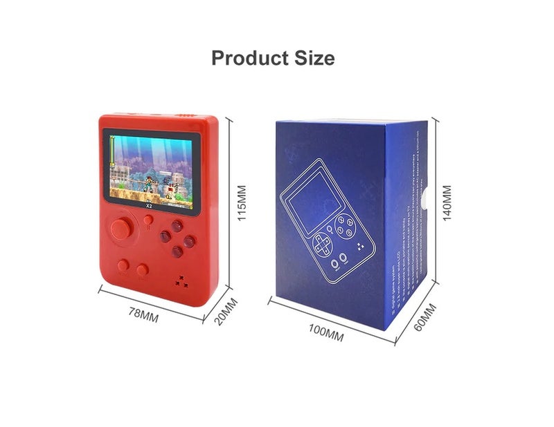 561-X2 Nostalgic Handheld Game Console Built-in 2500 NES FC GBA Games 2.8 Inch LCD Children Birthday Gift - Image 5