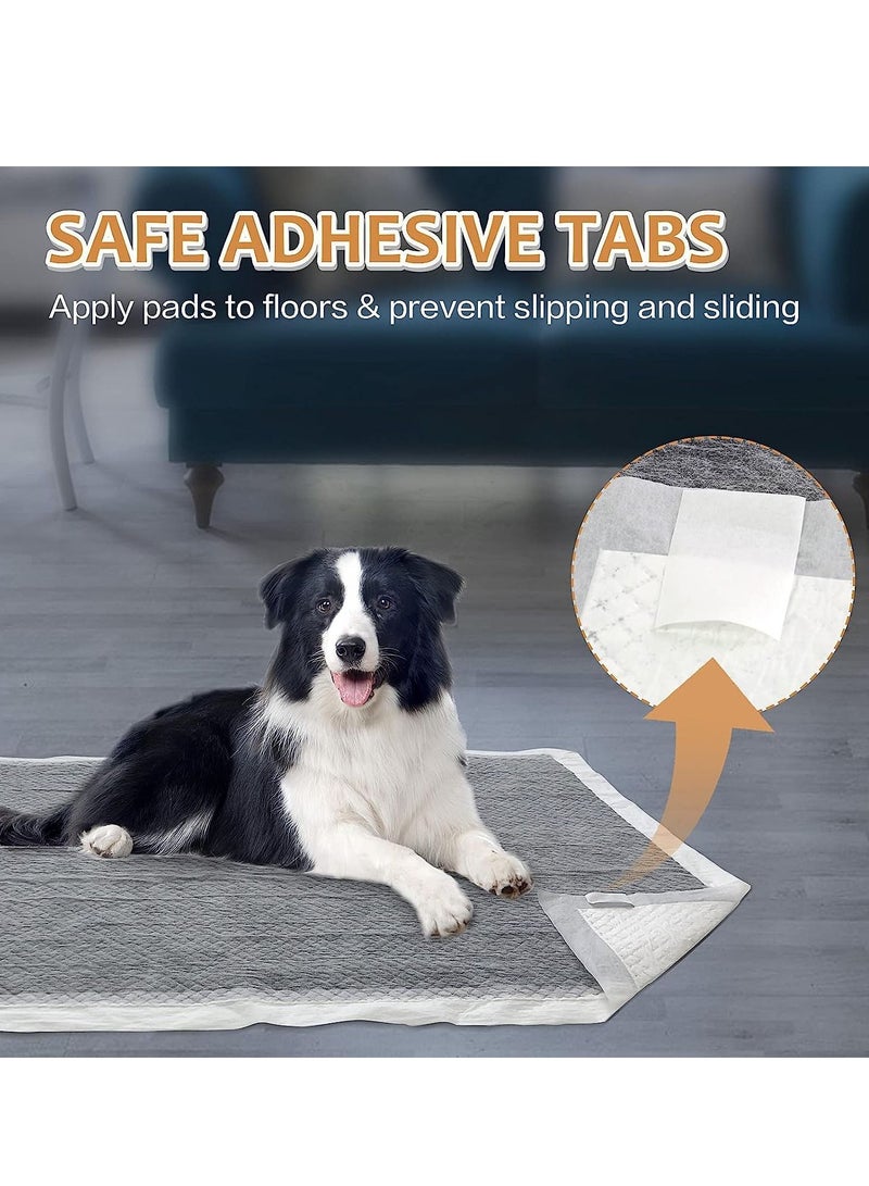 Generic Pet Pee Pads Charcoal Pet Pads Potty Pet Training Pads with Adhesive Sticky Tape Super Absorbent & Leak-Proof Disposable Pad for Pet - Image 4