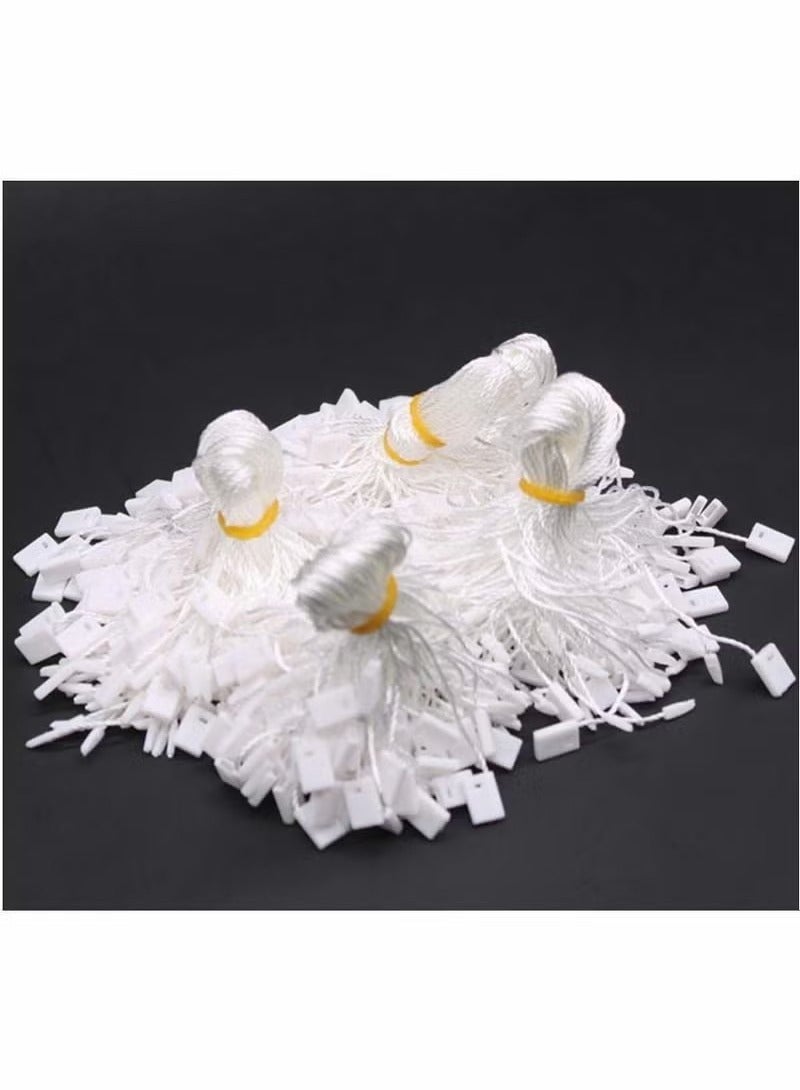 7 Inch Hang Tag String White 1000Pcs - Image 2