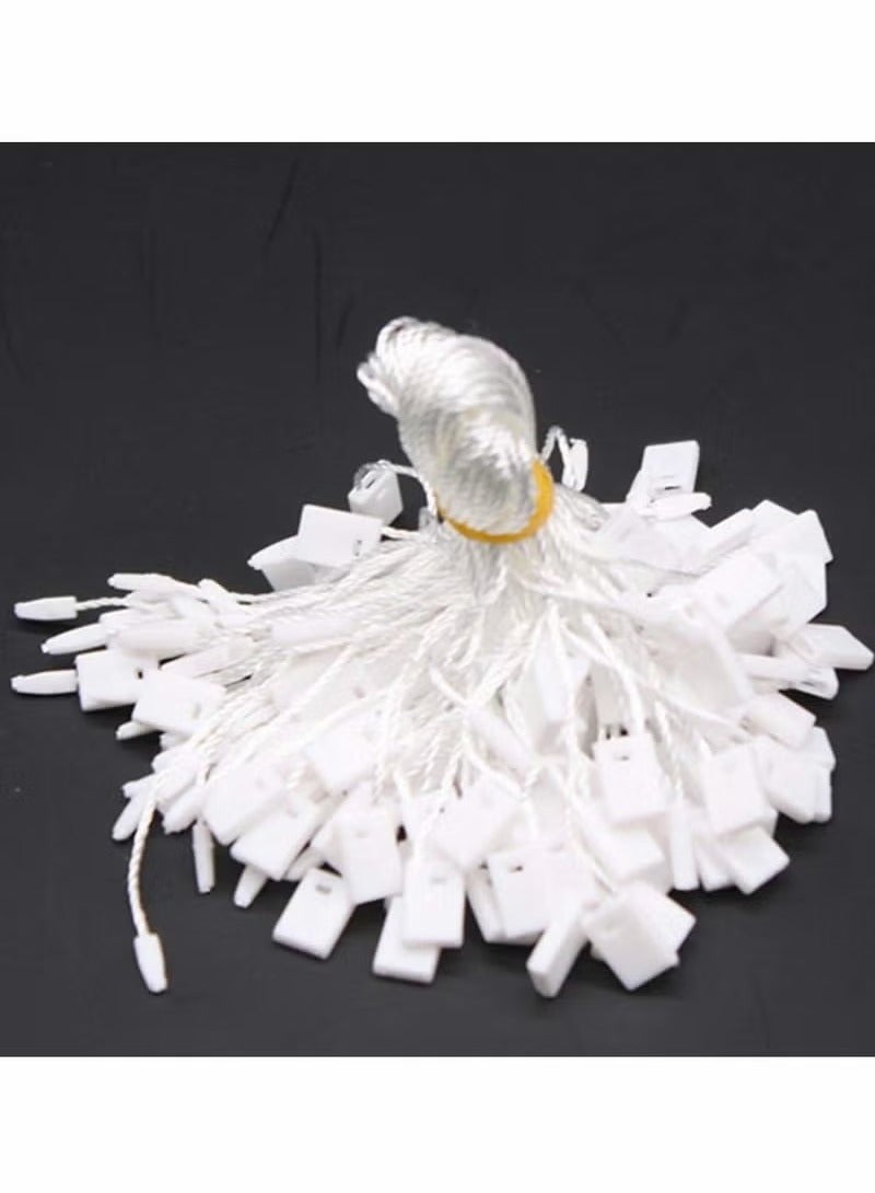 7 Inch Hang Tag String White 1000Pcs - Image 1