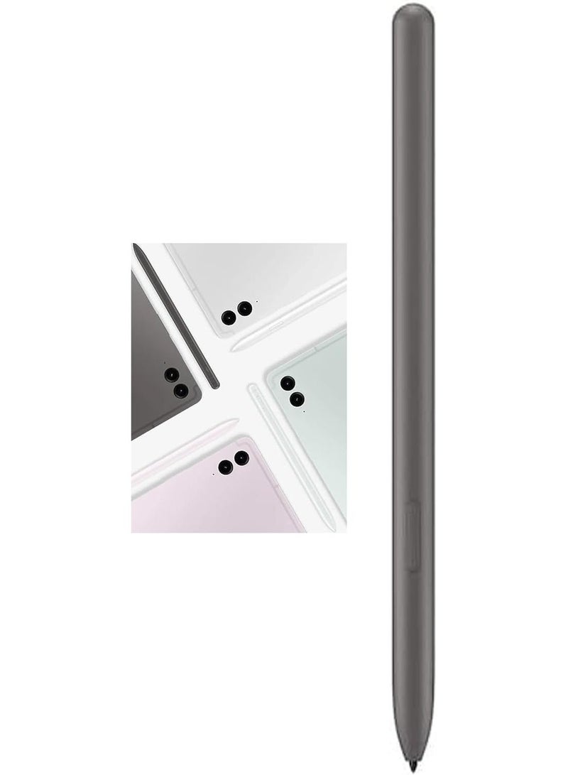 Galaxy Tab S9 FE S Pen [4096 استشعار الضغط] استبدال لسامسونج Galaxy Tab S9 FE ، Tab S9 FE + Plus Tablet جميع الإصدارات ، Touch Stylus Pen مع 5xTips / Nibs (رمادي) - Image 1