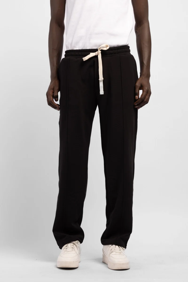 Catch Contrast Lace-up Baggy Sweatpants
