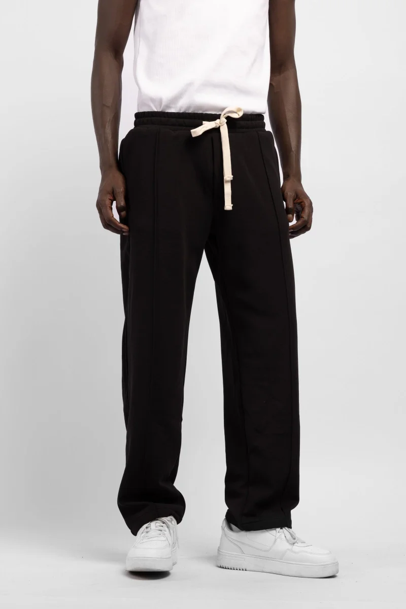 Catch Contrast Lace-up Baggy Sweatpants