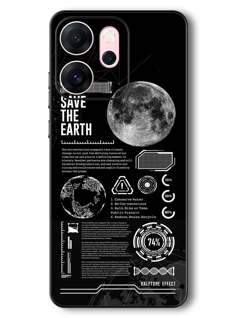 Theodor حافظة متوافقة مع أوبو رينو 14 F 6.57 بوصة حماية مضادة للصدمات غطاء بامبر لحماية الأرض - Image 1