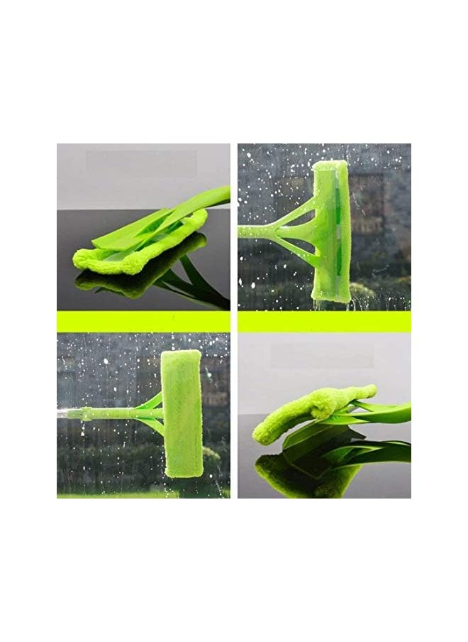 PROMASS - Telescopic Sponge Mop - Foldable Handle Cleaning Glass Sponge Mop, Cleaner Window Extendable with Super Absorbent Sponge Head and Telescopic Handle for Indoor/Outdoor - Image 1