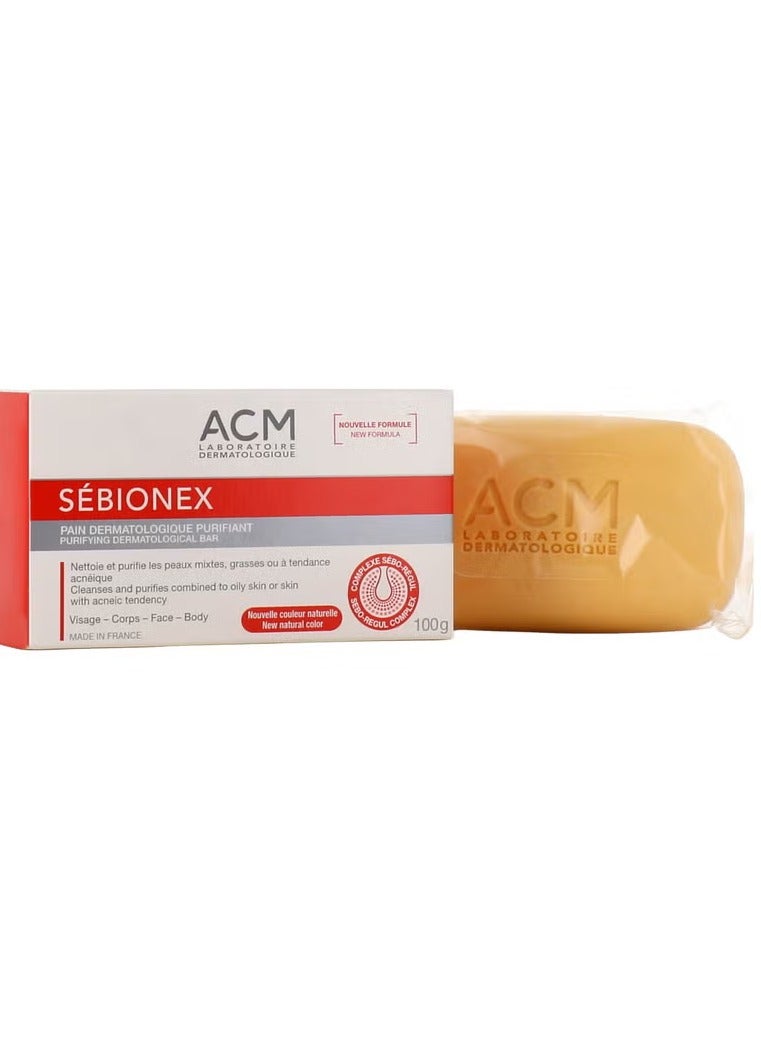 ACM Sebionex Purifying Dermatological Bar 100g