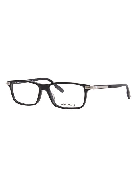 Men's Rectangle Eyeglasses - MB0217O 001 55 - Lens Size: 55 Mm