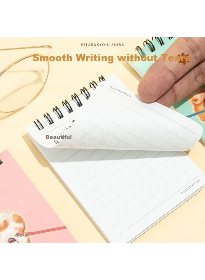 Masmarcu M&g Spiral Notebook A7 Small Notepad Portable Journal English Vocabulary Book Student Learning Supplies Xiaochainu 1 Book Random Xq0314 - Image 4