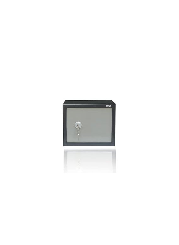 MAXSERA Mechanical SafeLocker Intelligent Metal Deposit SafeSafe BoxSafety lockerKey LockerSteel Security Safe Lockers for HomeOfficeHotelProfession Institutes30 x 38 x 30 CM  - Image 1