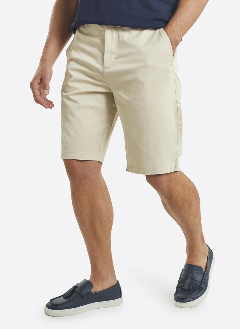 Men Chino Shorts for Everyday Casual Wear-Beige
