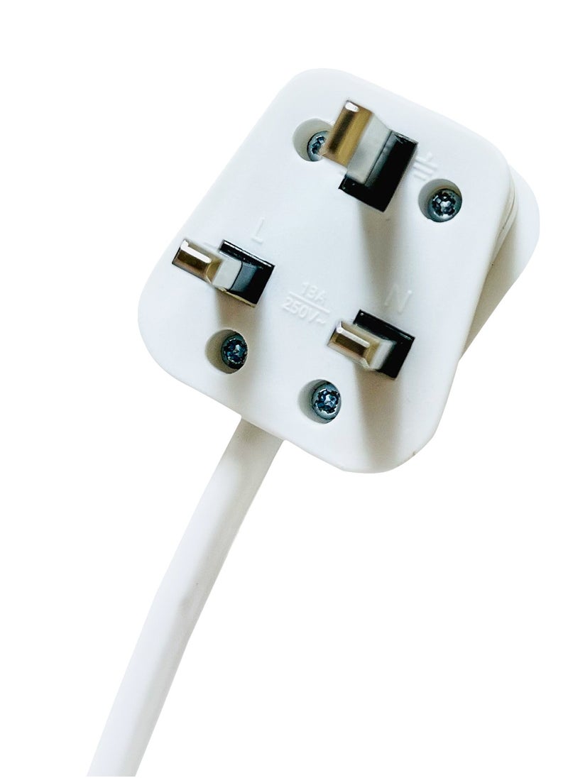 INFLUX INFLUX Extension Cord with 4-Outlet - 5 Meter Multi Plug Extension Cable for Maximum Reach and Versatility - High-Quality power Extension Socket for All Your Power Needs  - Image 4