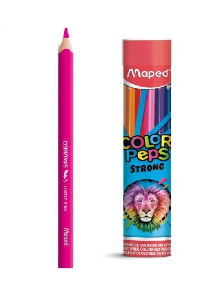 Maped 12-Piece Colour Pencils in Cylinder Multicolour - Image 2
