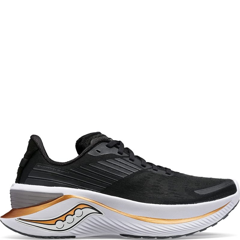 Saucony Men's Endorphin Shift 3 Running Shoe, Black/GOLDSTRUCK, 10 Medium - Image 1
