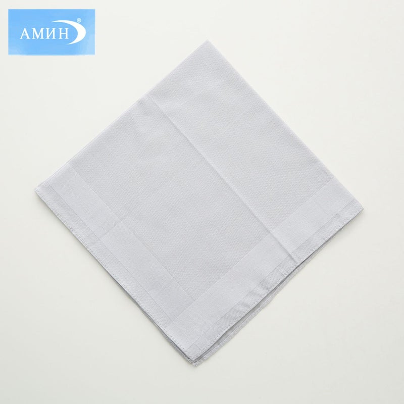 40Cm Cotton High-Grade Plain Satin Handkerchief Cotton Men'S Business Pocket Towel Handkerchief Wedding Gift Can Be Processed - Image 1