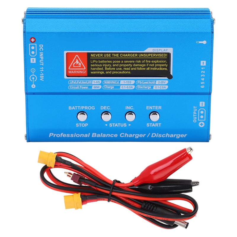B6 V2 Lipo Battery Balance Charger and Discharger Smart Balance Charger for LiPo LiFe Liion 60W 6A - Image 1