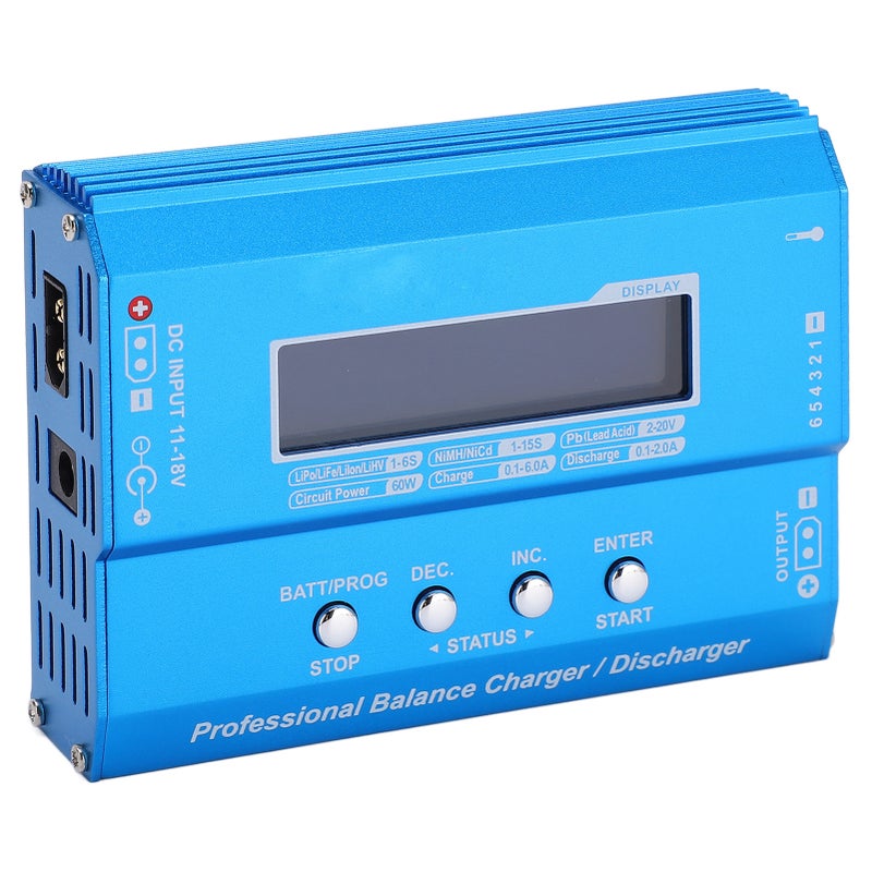 B6 V2 Lipo Battery Balance Charger and Discharger Smart Balance Charger for LiPo LiFe Liion 60W 6A - Image 5