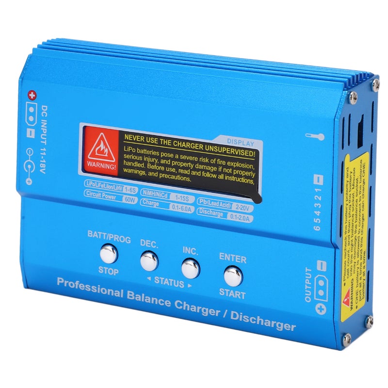 B6 V2 Lipo Battery Balance Charger and Discharger Smart Balance Charger for LiPo LiFe Liion 60W 6A - Image 3