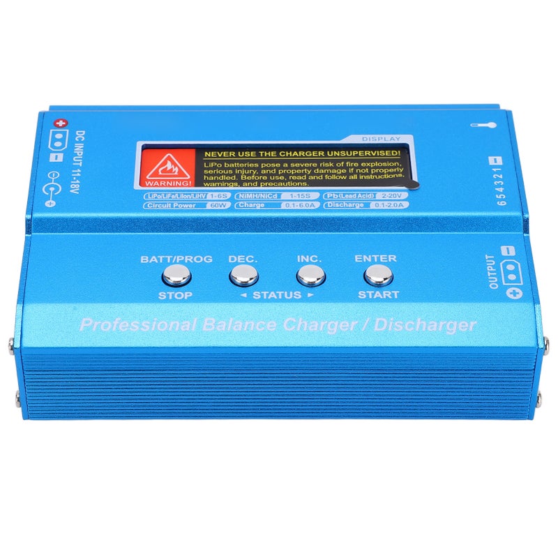 B6 V2 Lipo Battery Balance Charger and Discharger Smart Balance Charger for LiPo LiFe Liion 60W 6A - Image 2