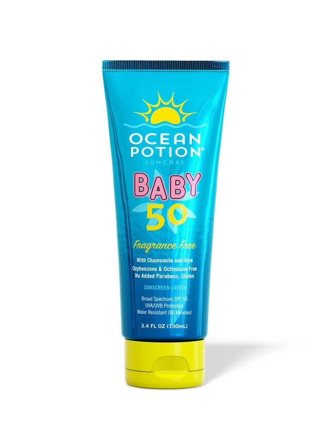 Ocean Potion Baby Sunscreen Lotion SPF#50 3.4oz - Image 1