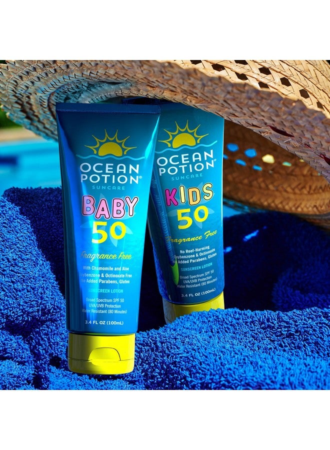 Ocean Potion Baby Sunscreen Lotion SPF#50 3.4oz - Image 4