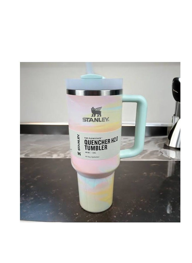 Stanley - Stanley Quencher H2.0 FlowState Stainless Steel (marble) - Image 1