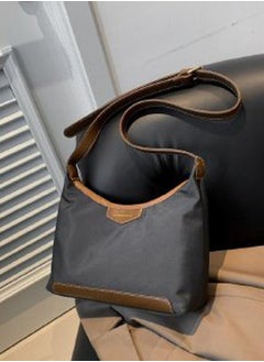 Styli Contrast Trim Crossbody Bag with Adjustable Strap 