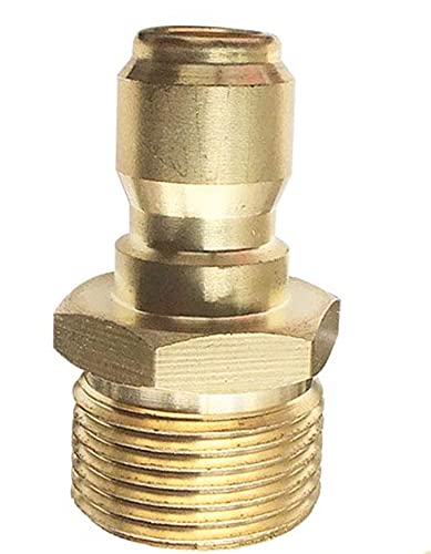 NE 38 M22 Brass Quick Plug Brass - Image 1