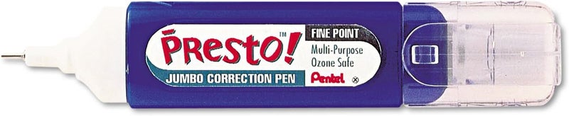 Pentel ZL31W Presto! Multipurpose Correction Pen, 12 ml, White - Image 2