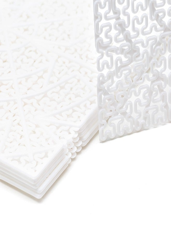 OFXDD Cheese Draining & Ripening Mat - Plastic Cheese Ripening Mesh (7.87x7.87 Inches) - Cheese Plastic Drying Mats, 3 Pcs - Image 2