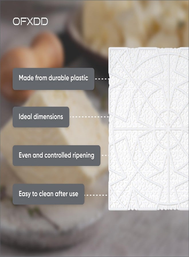 OFXDD Cheese Draining & Ripening Mat - Plastic Cheese Ripening Mesh (7.87x7.87 Inches) - Cheese Plastic Drying Mats, 3 Pcs - Image 4