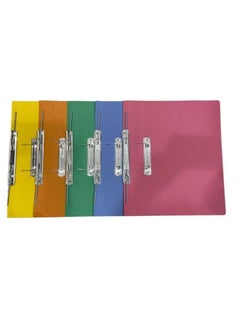 Generic Spring File Folder for A4 Documents Filing - 10 Pcs Pack MULTIOLOUR  - Image 1