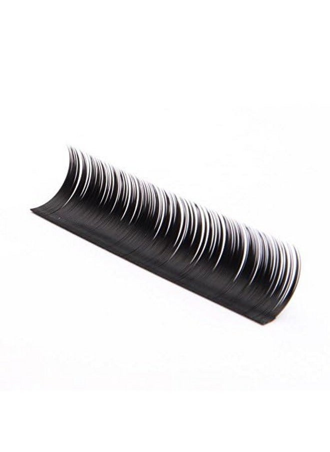 EYEMEI - H Extensions 0.18 C Curl Natural Faux Mink Eyelash Extensions Individual Lashes Extension 11Mm Tray Salon Use By Eyemei - Image 1