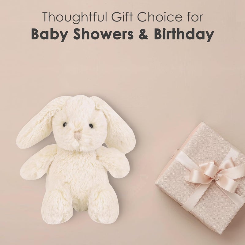 Monami دميتي ميني الأرنب المحشوة 75 لعبة حيوانات محشوة ناعمة ومرحة للأطفال هدية عيد الفصح أو عيد الميلاد الرائعة للأحضان - Image 5