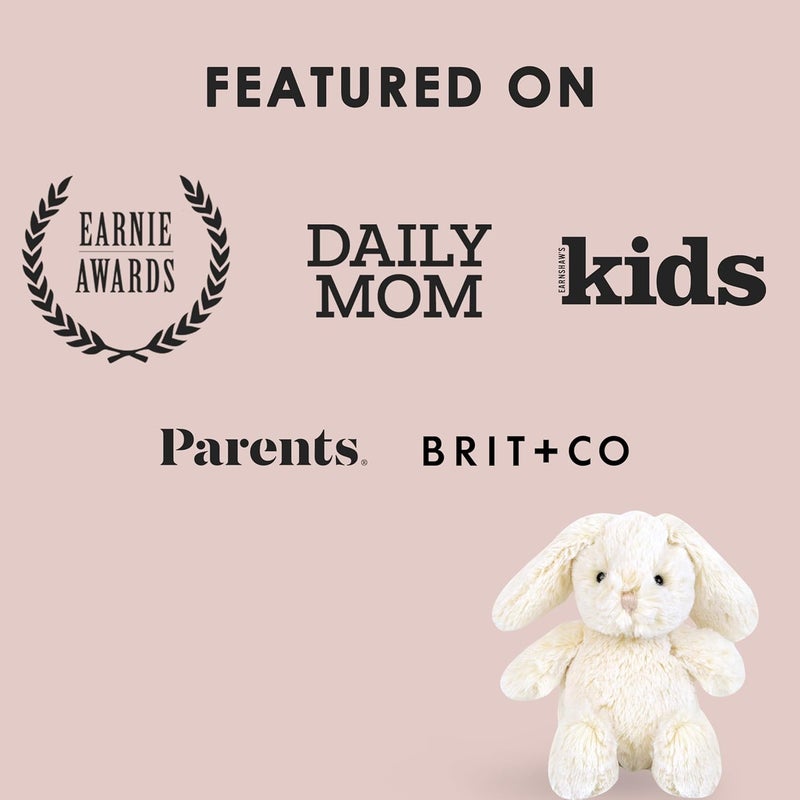 Monami دميتي ميني الأرنب المحشوة 75 لعبة حيوانات محشوة ناعمة ومرحة للأطفال هدية عيد الفصح أو عيد الميلاد الرائعة للأحضان - Image 4