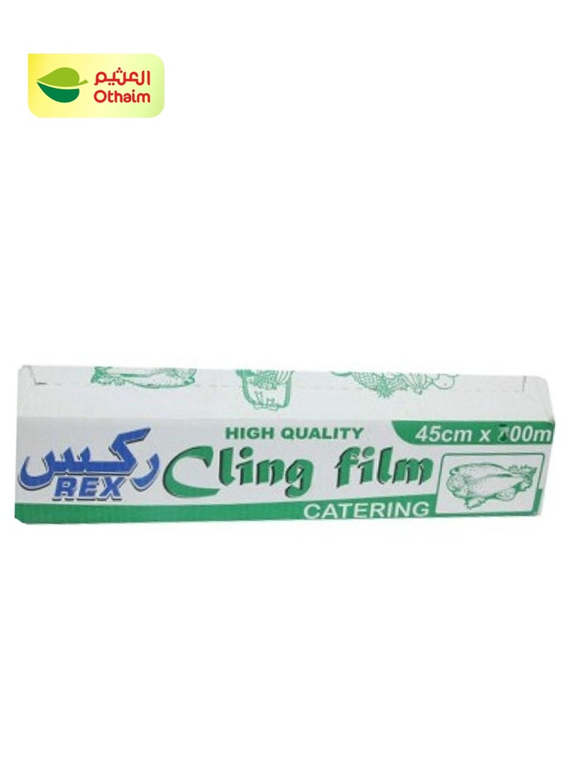 REX Rex Cling Film Roll, 45 × 200 Meters 