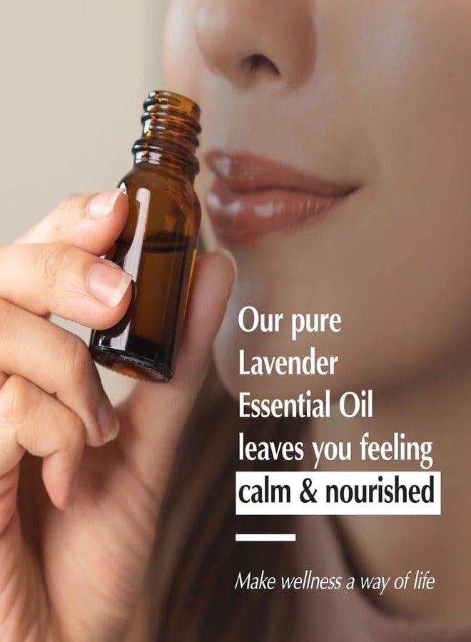 AROMAFUME Lavender Essential Oil - 100% Natural, Therapeutic Grade Essential Oil - Pure, Calming Aromatherapy Oil for Diffusers, and to Aid Sleep - 10ml - Image 5