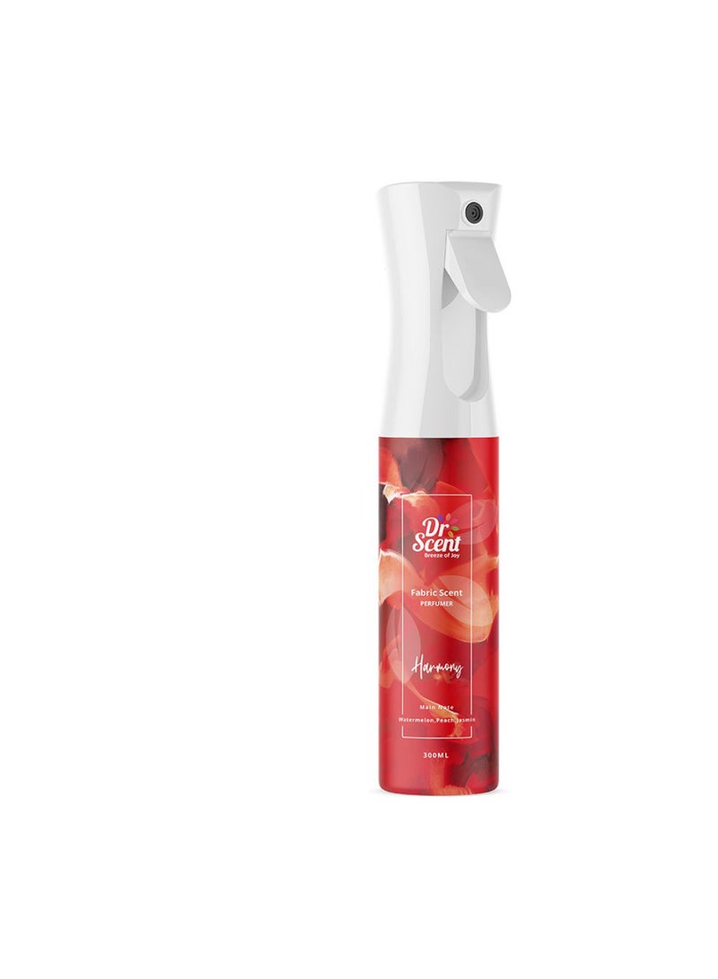 DANUBE HOME Dr Scent Fabric Spray 300ml – Long-Lasting Harmony Fragrance, Premium Fabric Freshener for Clothes, Upholstery, Curtains & Linens, Eliminates Odors & Leaves a Refreshing Scent - Image 4