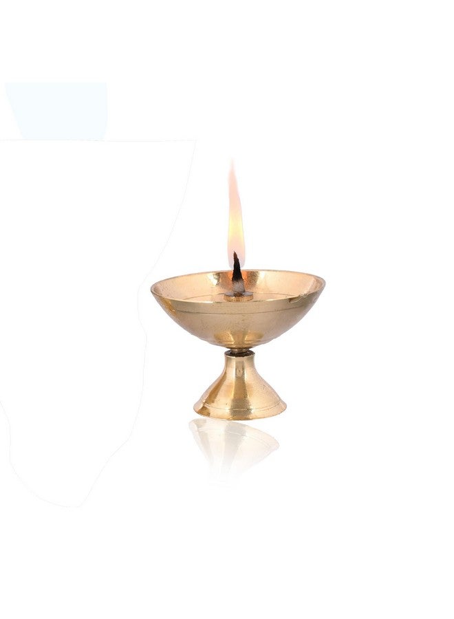 CraftVatika Brass Diya Diwali Decoration Items For Home Décor Gift Deepak Oil Lamp For Diwali Decoration Item, Daily Puja & Other Religious Rituals | Home Décor | Deepak For Home, Office & Temples | Festive Gifts - Image 4