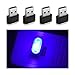 FALVFUN 4PCS USB LED Car Interior Atmosphere Lamp Portable Plugin Mini Vehicle Night Light Automotive Trunk Ambient Lighting Decoration Kit Universal for SUV Sedan Truck Blue - Image 2