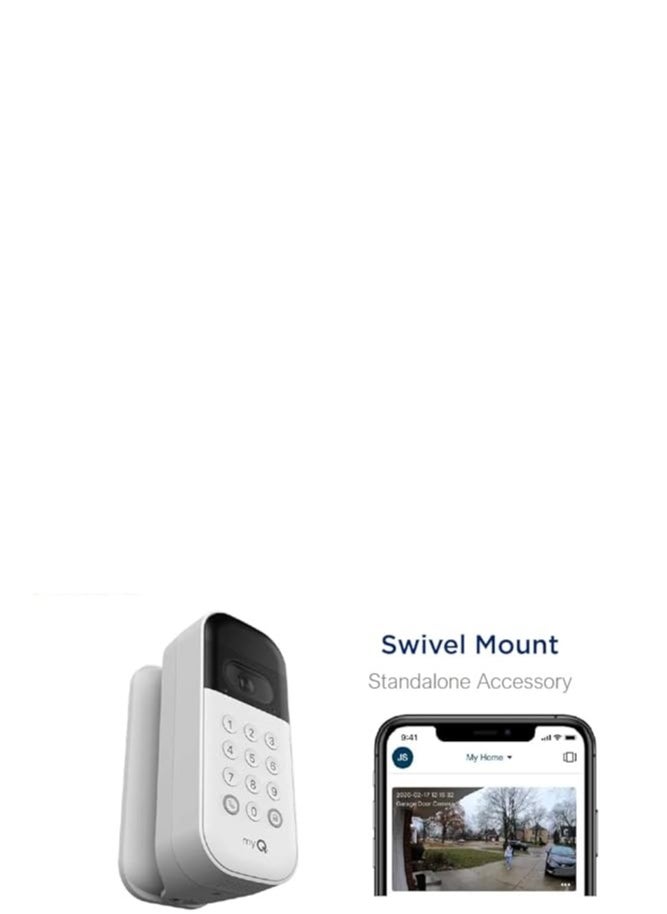 Liftmaster VKP1-LM MyQ Video Keypad with Camera, WiFi, and Smartphone Control. A Smart Garage keypad for Your Smart Home. Works with Chamberlain, LiftMaster, and Craftsman openers.